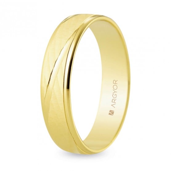 Alianza de boda oro de 5mm (5150329)