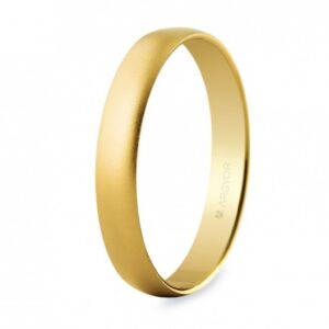 Alianza de boda oro amarillo 3,5mm efecto arena (50353M)