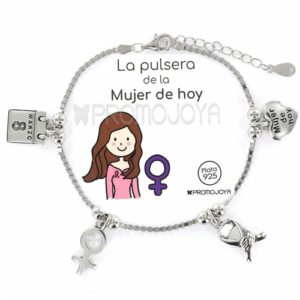 Pulsera Mujer de hoy plata 1ª Ley - Promojoya