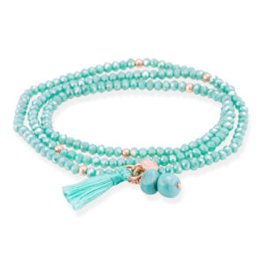 Pulsera Zen Azul con Amazonita - Marina García Joyas