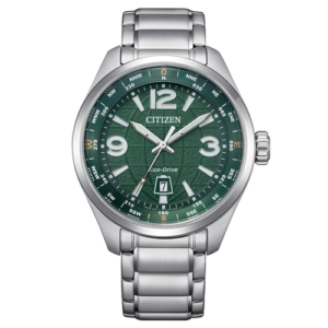 AW1830-88X | Reloj Citizen Eco-Drive Pilot Traveler Verde
