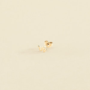 Piercing Mini Viper Dorado Plata 1ª Ley - Agatha París