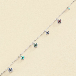 Pulsera Cadena Beloved Plata 1ª Ley - Agatha París