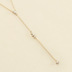 Collar Midi Piramide Dorado - Agatha París María Pombo