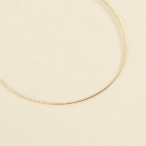 Collar Corto Rígida Dorado - Agatha París María Pombo