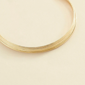 Collar Chocker Maat Dorado - Agatha París María Pombo