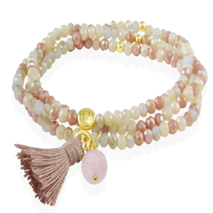 Pulsera Zen Make Up con piedra natural - Marina García Joyas