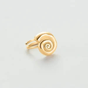 Anillo ajustable TIARE Dorado - Agatha París María Pombo