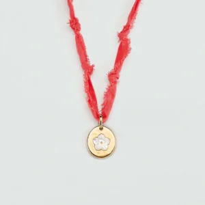 Collar midi TIARE Coral - Agatha París María Pombo